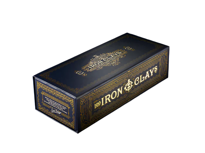 FOX -Iron Clays: Game Counters (100) (Ding & Dent)