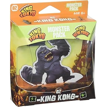 FOX -King of Tokyo - Monster Pack Expansion, King Kong (Ding & Dent)