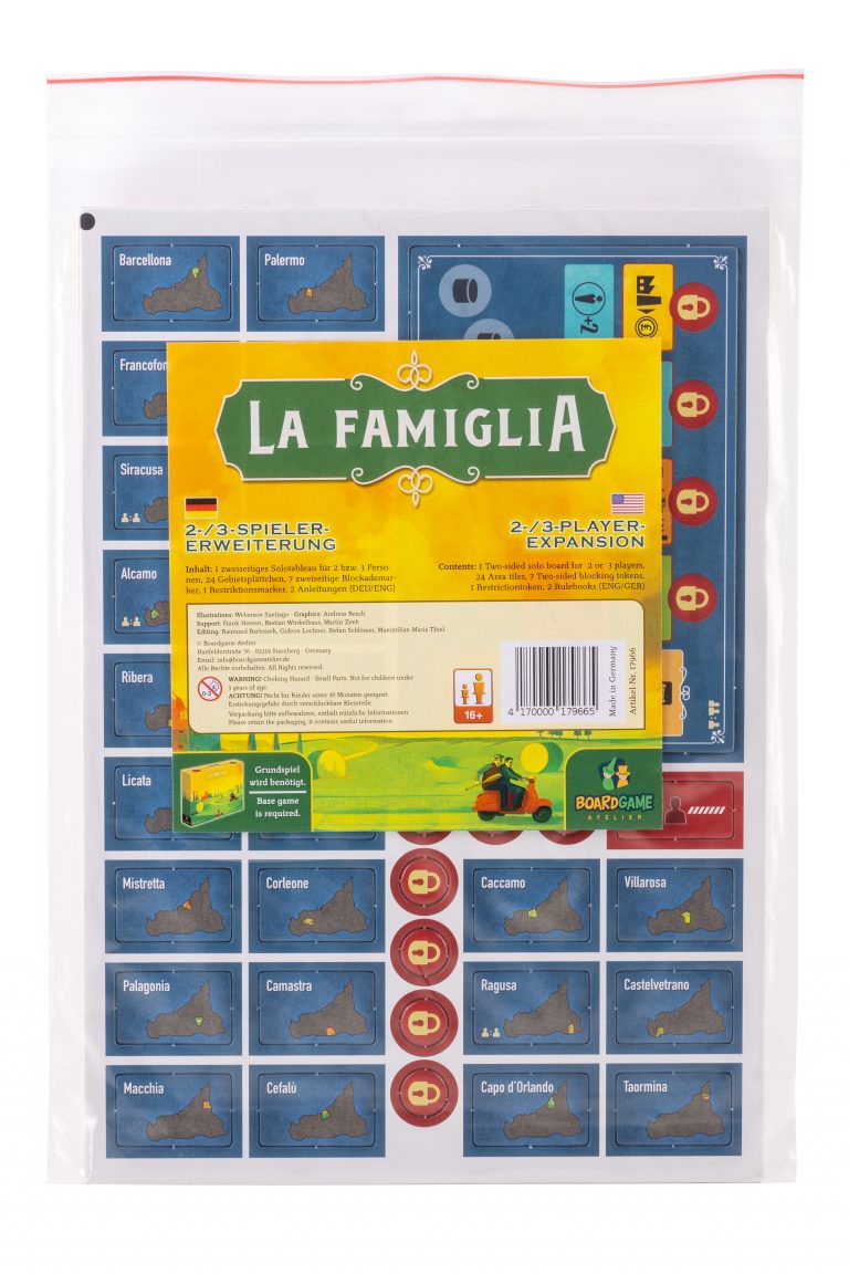 FOX -La Famiglia: Expansion for 2 and 3 Players