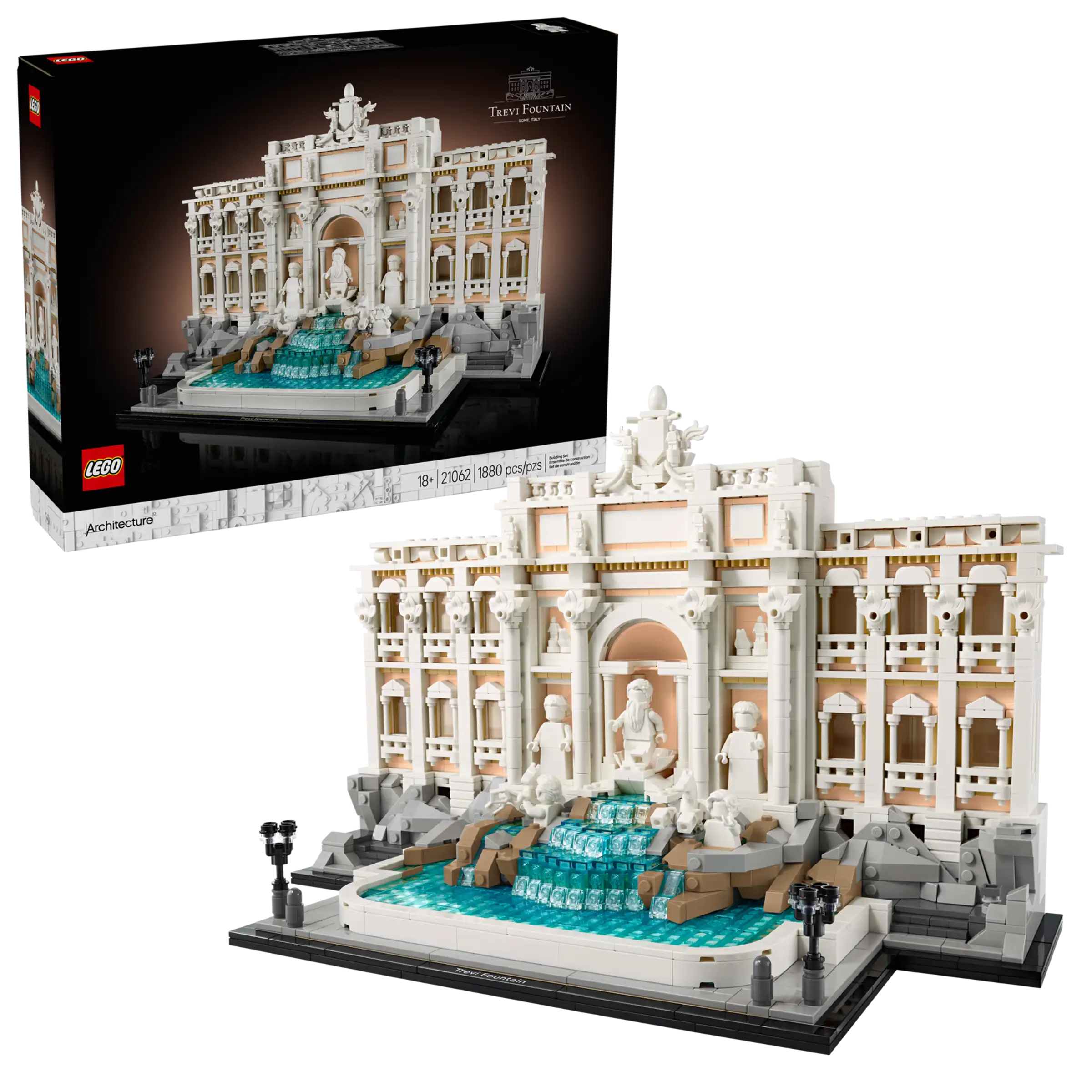FOX -LEGO Architecture Trevi Fountain