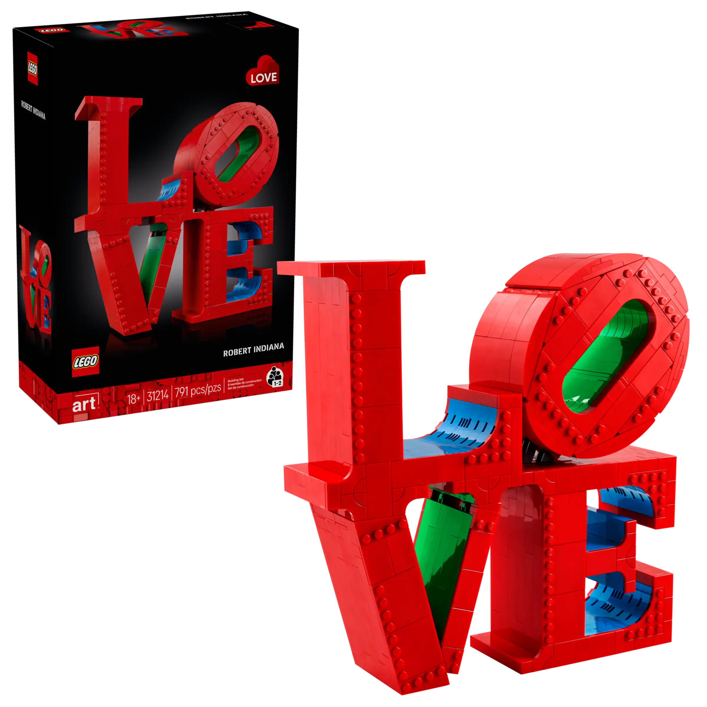 FOX -LEGO Art LOVE
