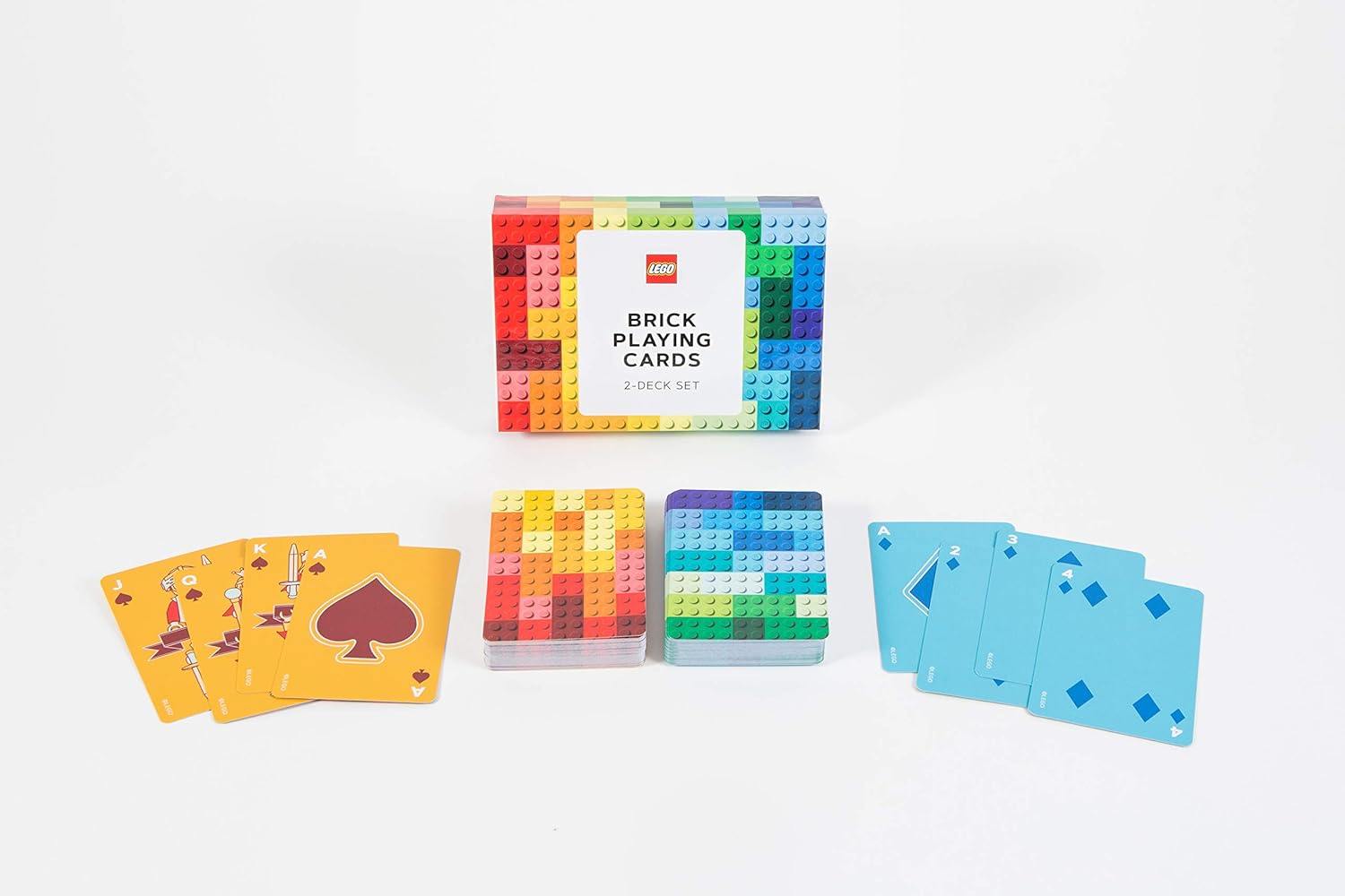 FOX -LEGO Brick Playing Cards 2-Deck Set