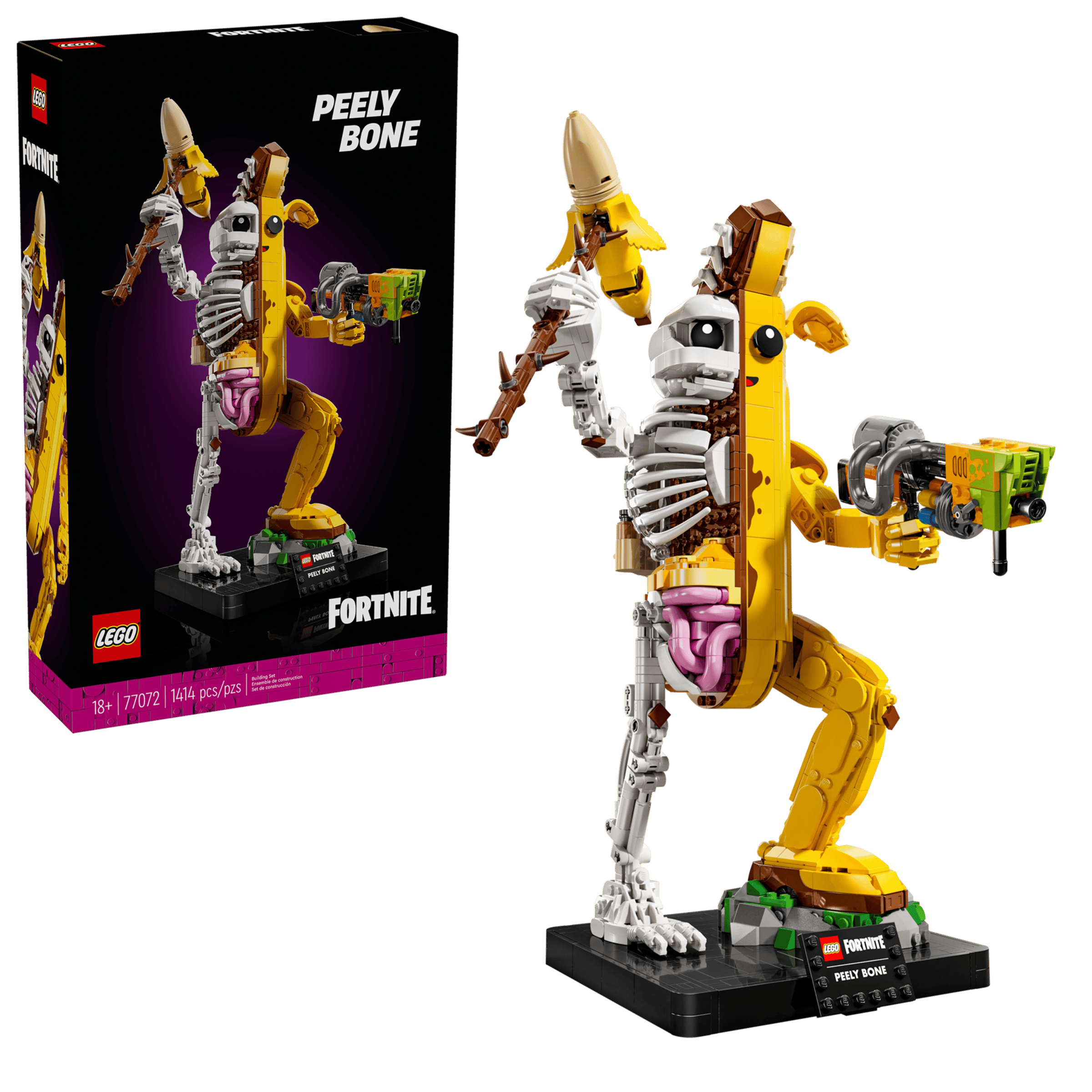 FOX -LEGO Fortnite Peely Bone