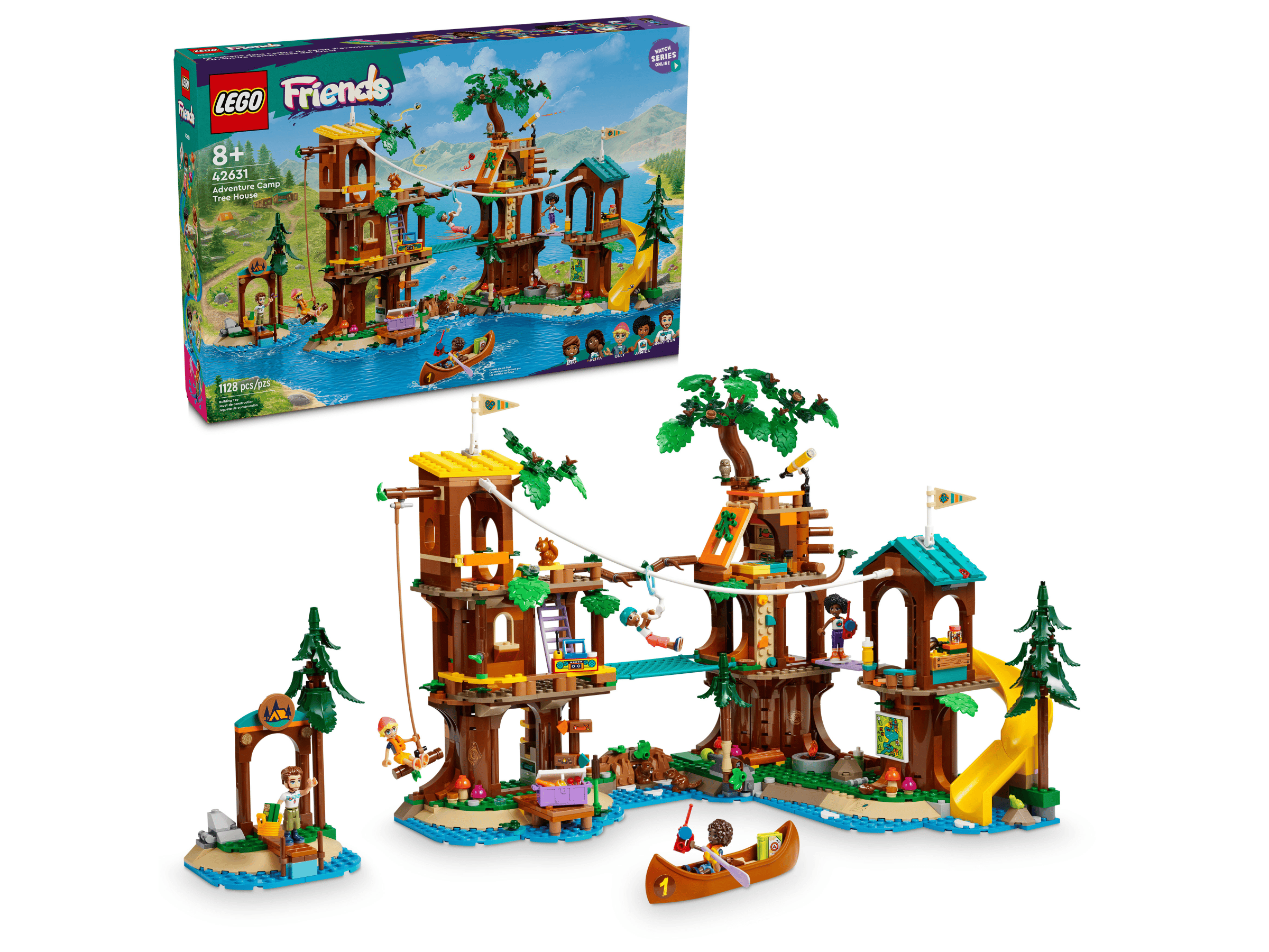 FOX -LEGO Friends Adventure Camp Tree House