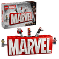 FOX -LEGO Marvel MARVEL Logo and Minifigures