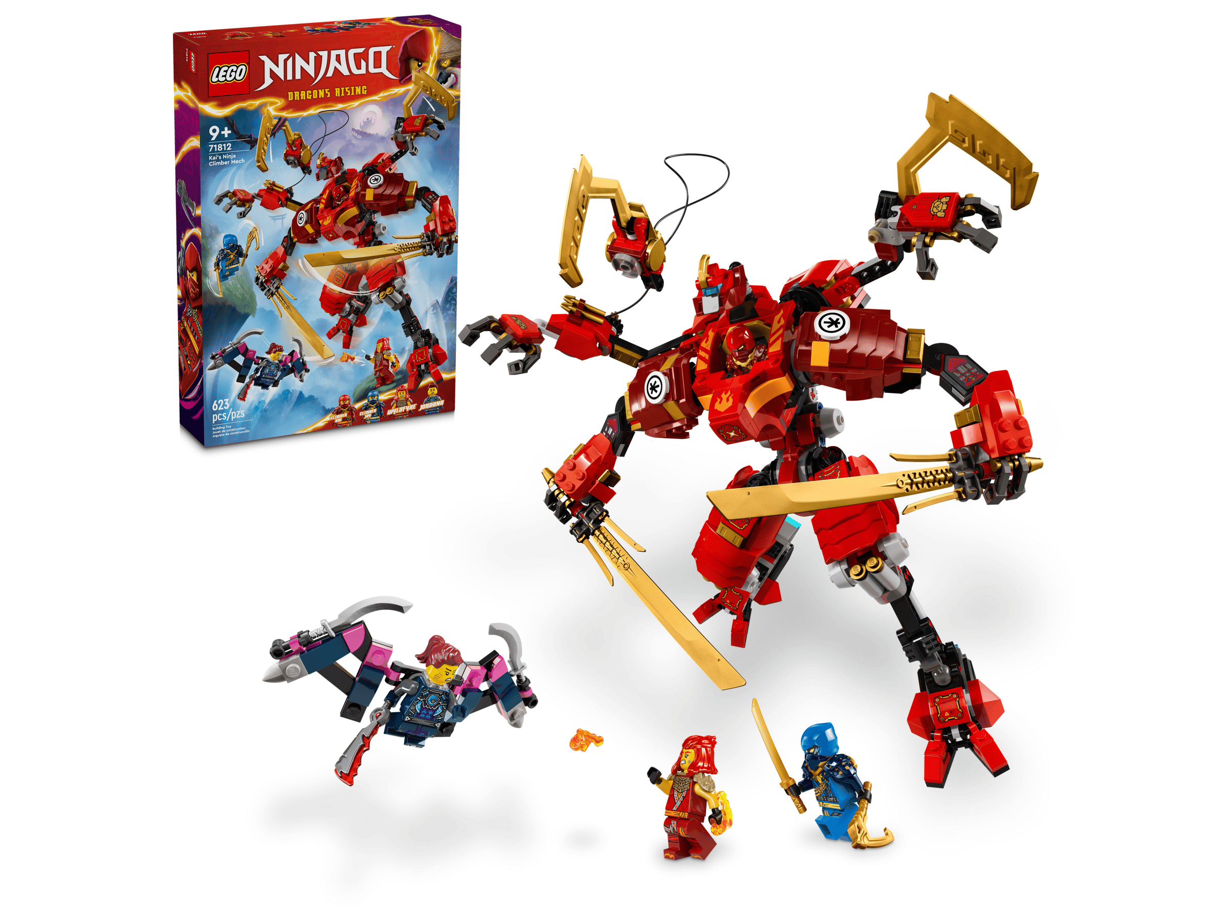 FOX -LEGO Ninjago Kai's Ninja Climber Mech