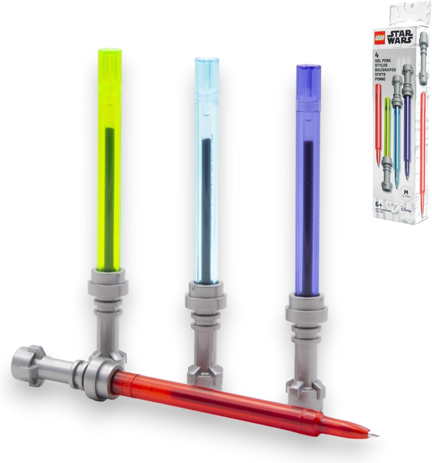 FOX -LEGO Star Wars Lightsaber Gel Pens – 4 Pack