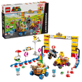 FOX -LEGO Super Mario Mario Kart Baby Peach and Grand Prix Set