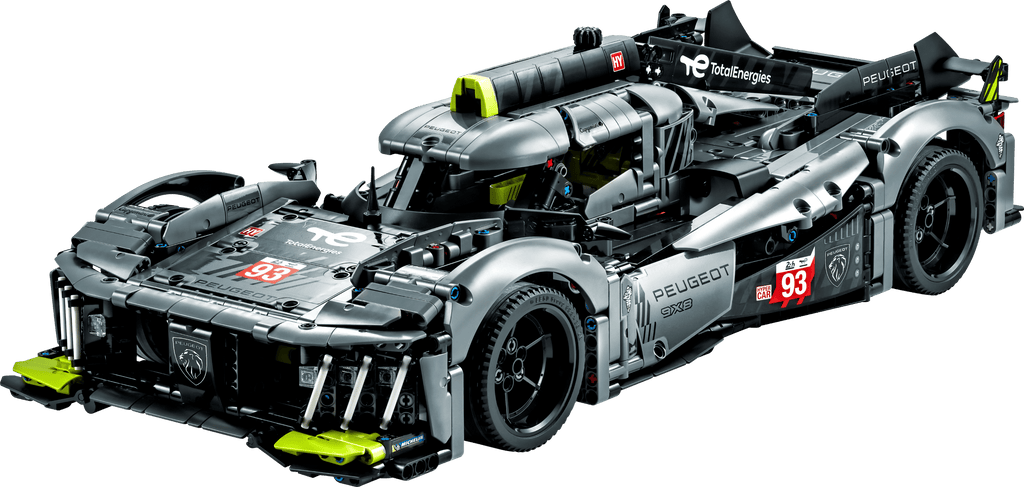 FOX -LEGO Technic PEUGEOT 9X8 24H Le Mans Hybrid Hypercar
