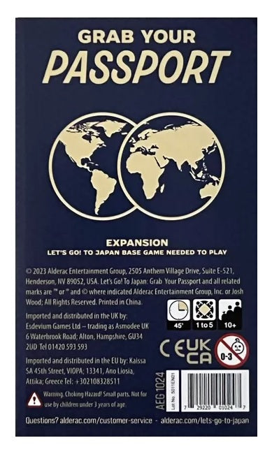FOX -Let's Go! to Japan: Grab Your Passport Expansion