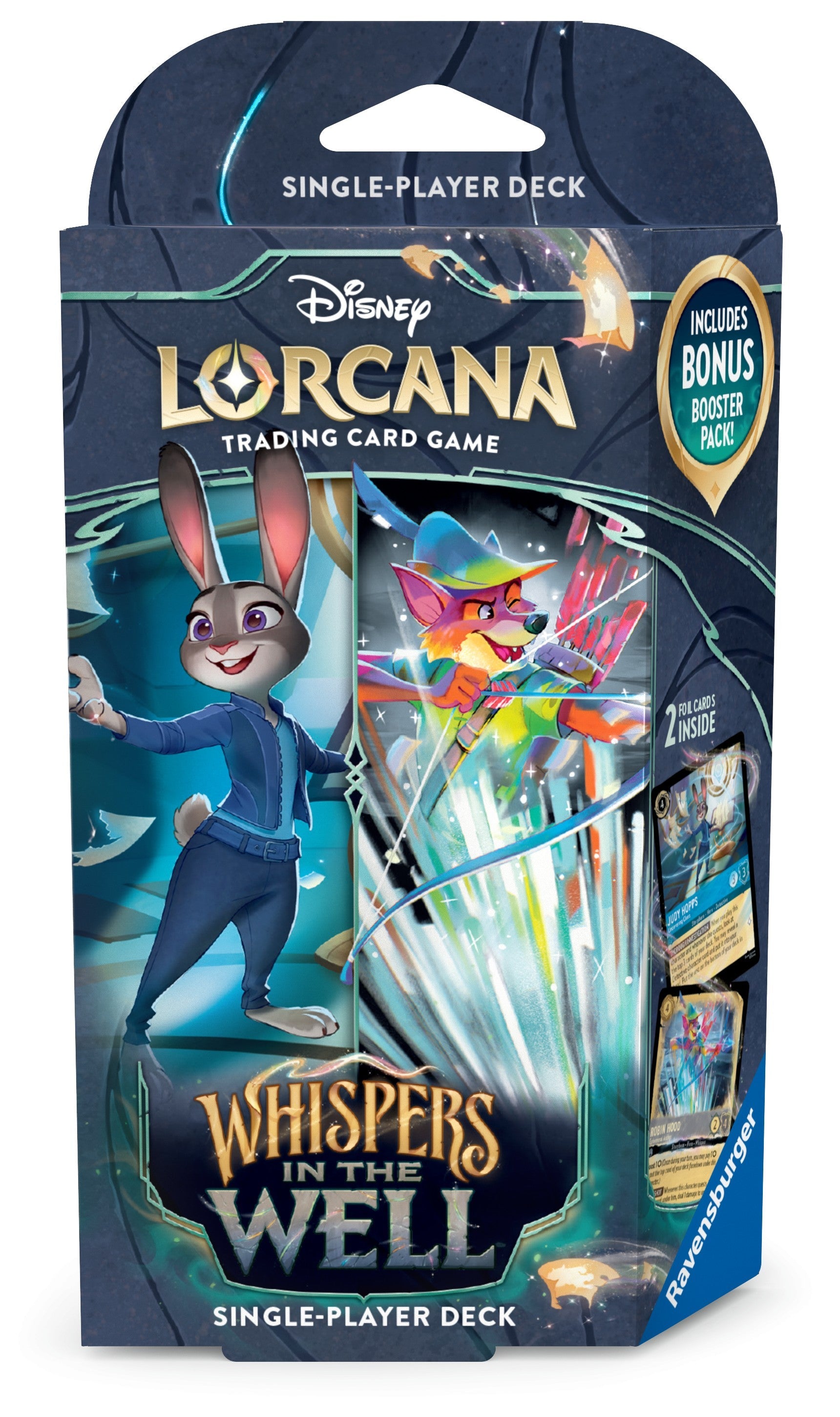 FOX -Disney Lorcana - Whispers in the Well Starter Decks (Set of 2)