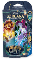 FOX -Disney Lorcana - Whispers in the Well Starter Decks (Set of 2)