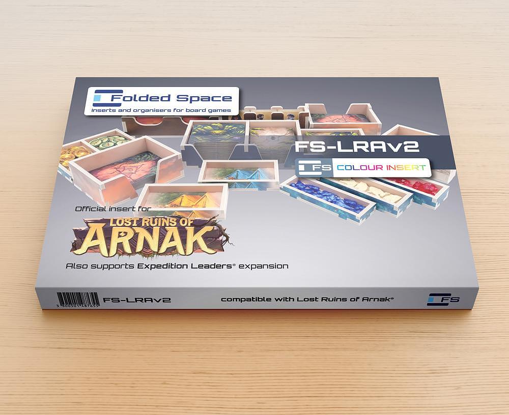 FOX -Lost Ruins of Arnak Folded Space Box Insert