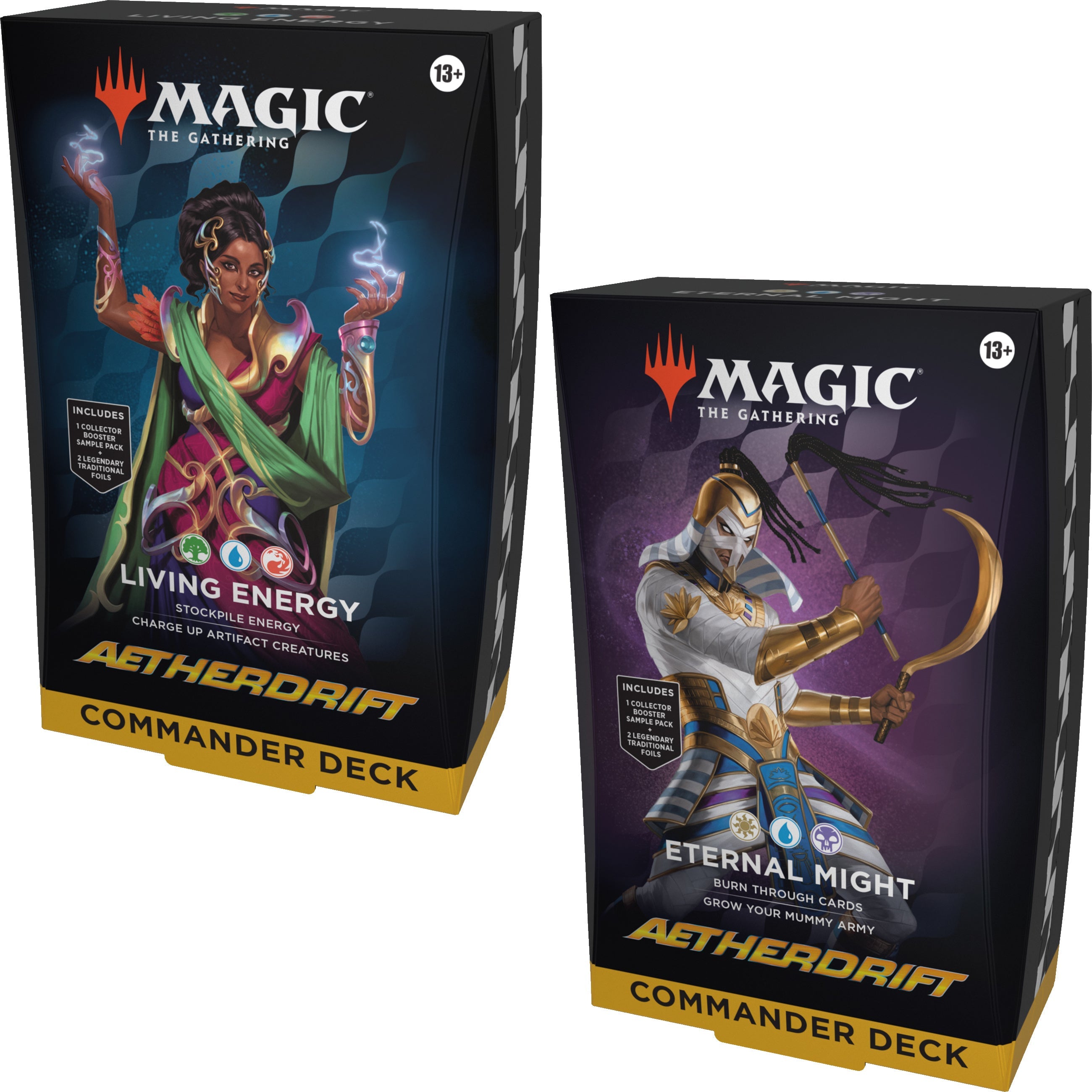FOX -Magic: The Gathering - Aetherdrift Commander Decks (Set of 2)