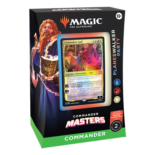FOX -Magic: The Gathering - Commander Masters - Commander Decks (Set of 4)