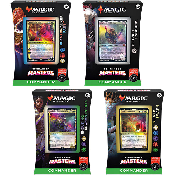 FOX -Magic: The Gathering - Commander Masters - Commander Decks (Set of 4)