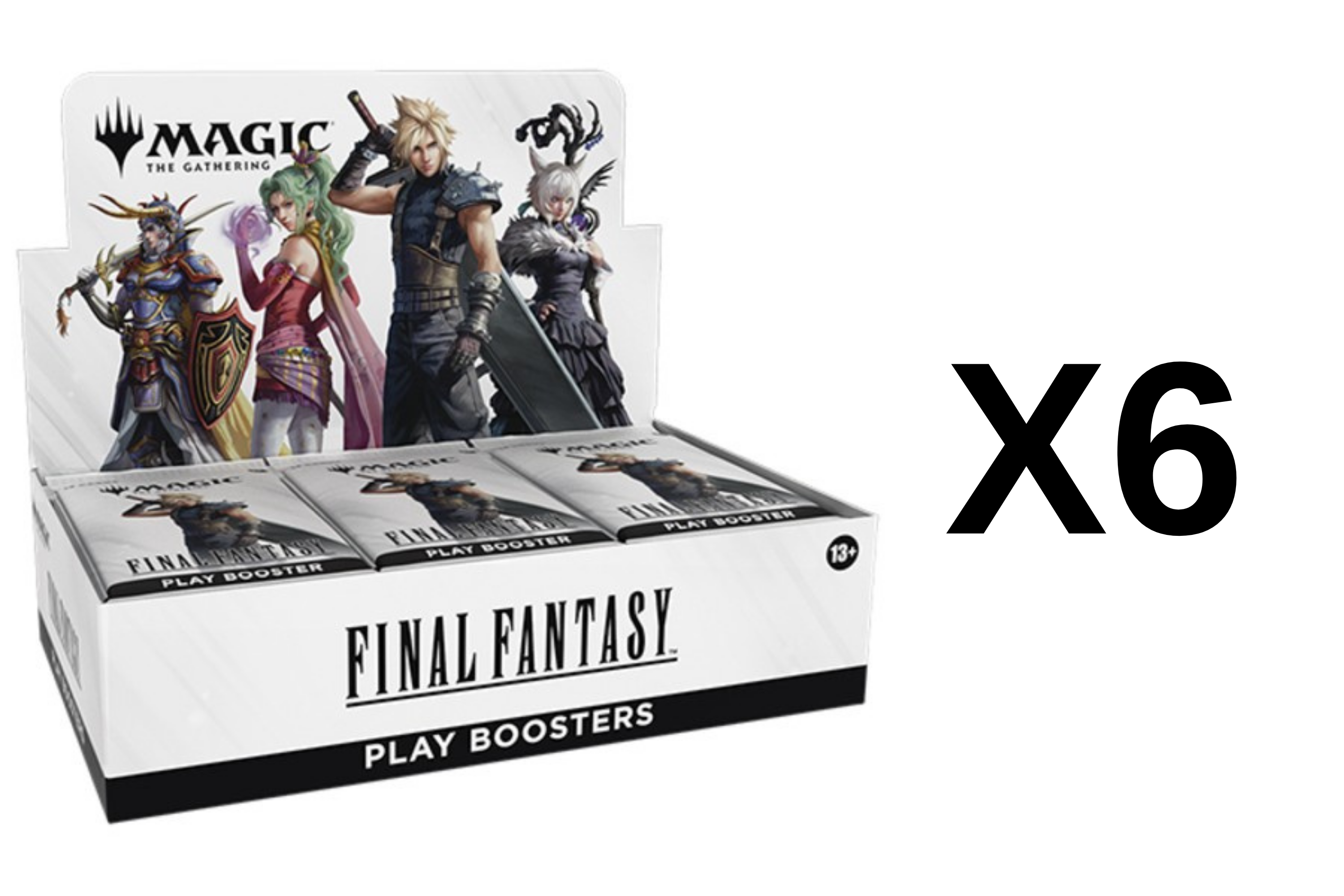 FOX -Magic: The Gathering - Final Fantasy Play Booster Case [6x Box]