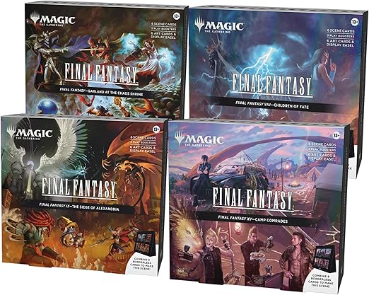 FOX -Magic: The Gathering - Final Fantasy Scene Box (Set of 4)