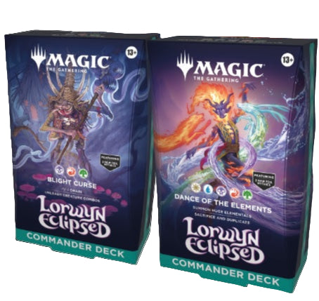 FOX -Magic: The Gathering - Lorwyn Eclipsed Commander Decks (Set of 2)