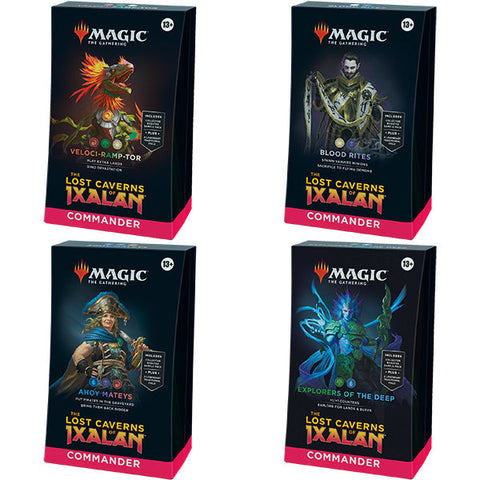 Magic: The Gathering - Lost Caverns of Ixalan - Commander Decks (Set of 4)
