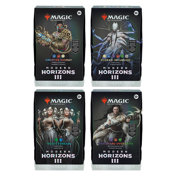 FOX -Magic: The Gathering - Modern Horizons 3 - Commander Decks (Set of 4)