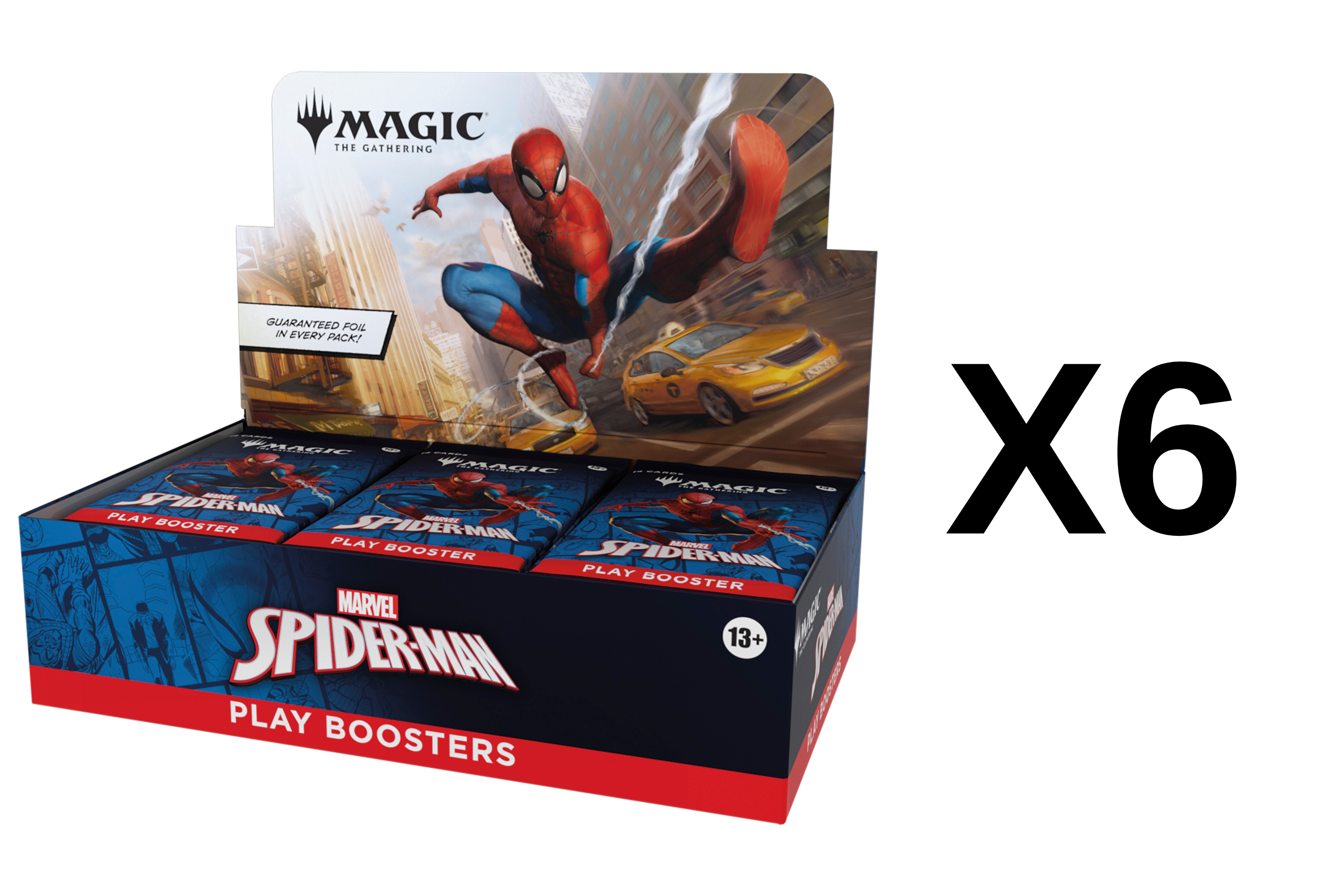 FOX -Magic: The Gathering - Spider-Man Play Booster Case [6x Box]