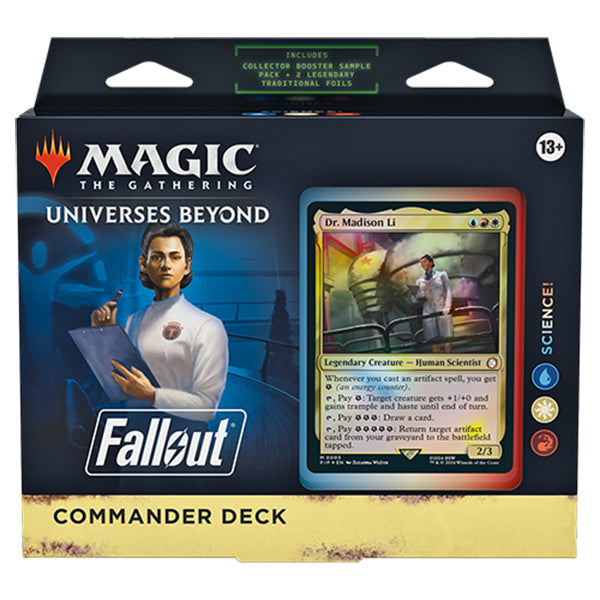 FOX -Magic: The Gathering Universes Beyond - Fallout - Commander Decks (Set of 4)