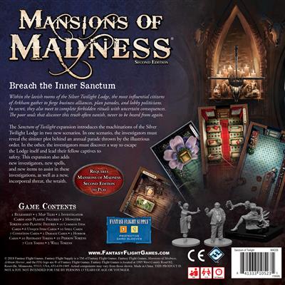 FOX -Mansions of Madness: Sanctum of Twilight Expansion