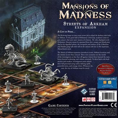 FOX -Mansions of Madness: Streets of Arkham Expansion