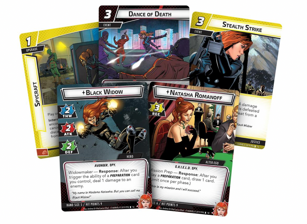FOX -Marvel Champions: The Card Game - Black Widow Hero Pack