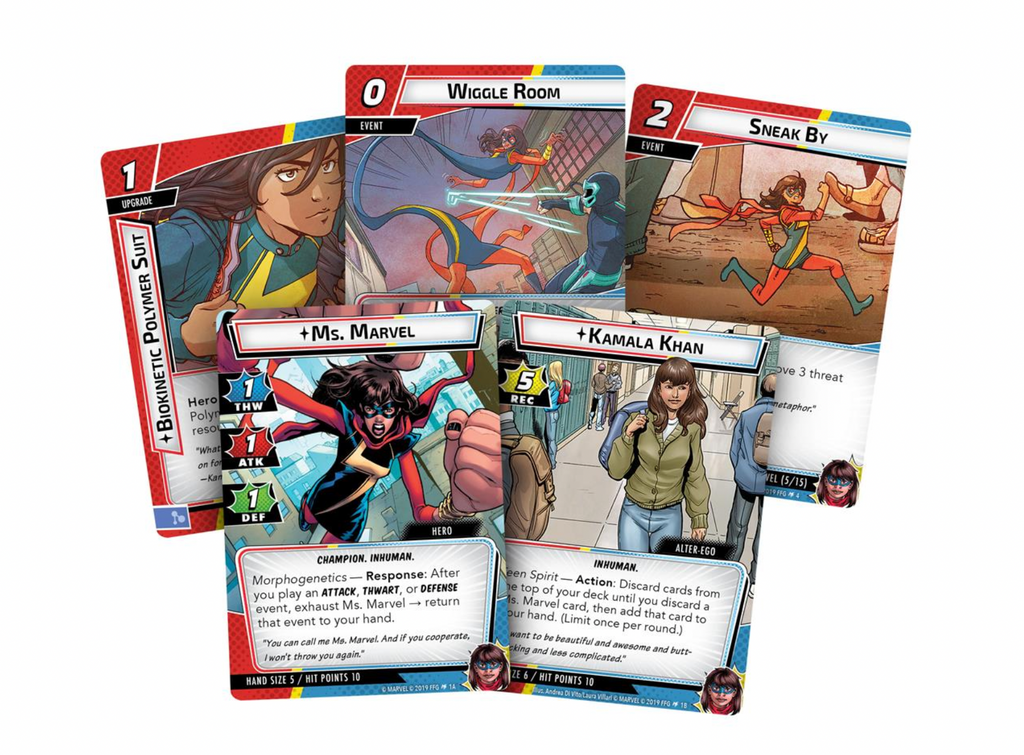 FOX -Marvel Champions: The Card Game - Ms. Marvel Hero Pack