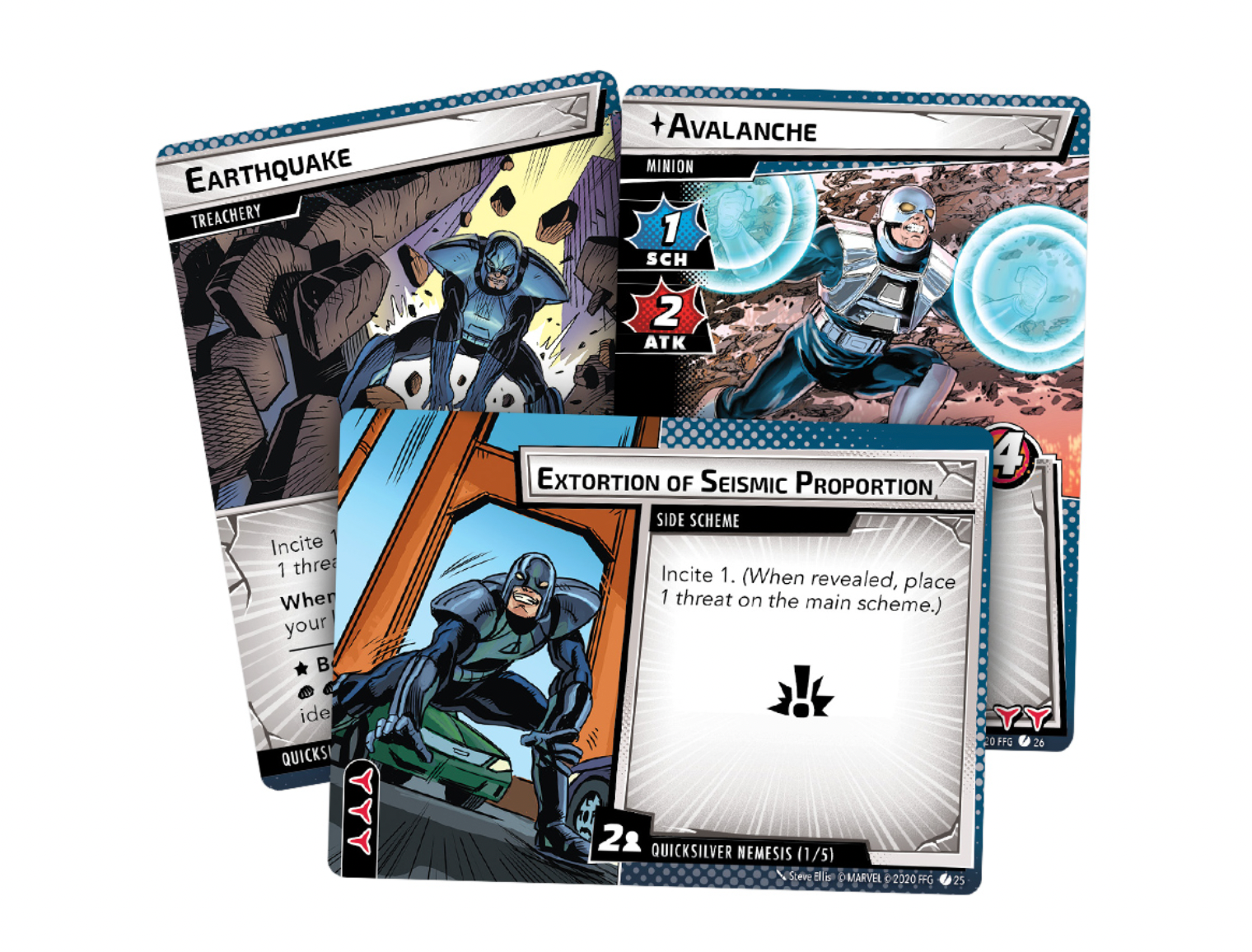 FOX -Marvel Champions: The Card Game - Quicksilver Hero Pack