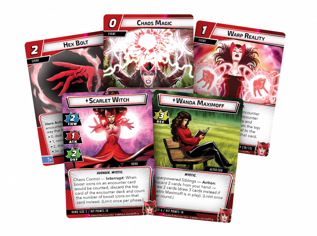 FOX -Marvel Champions: The Card Game - Scarlet Witch Hero Pack