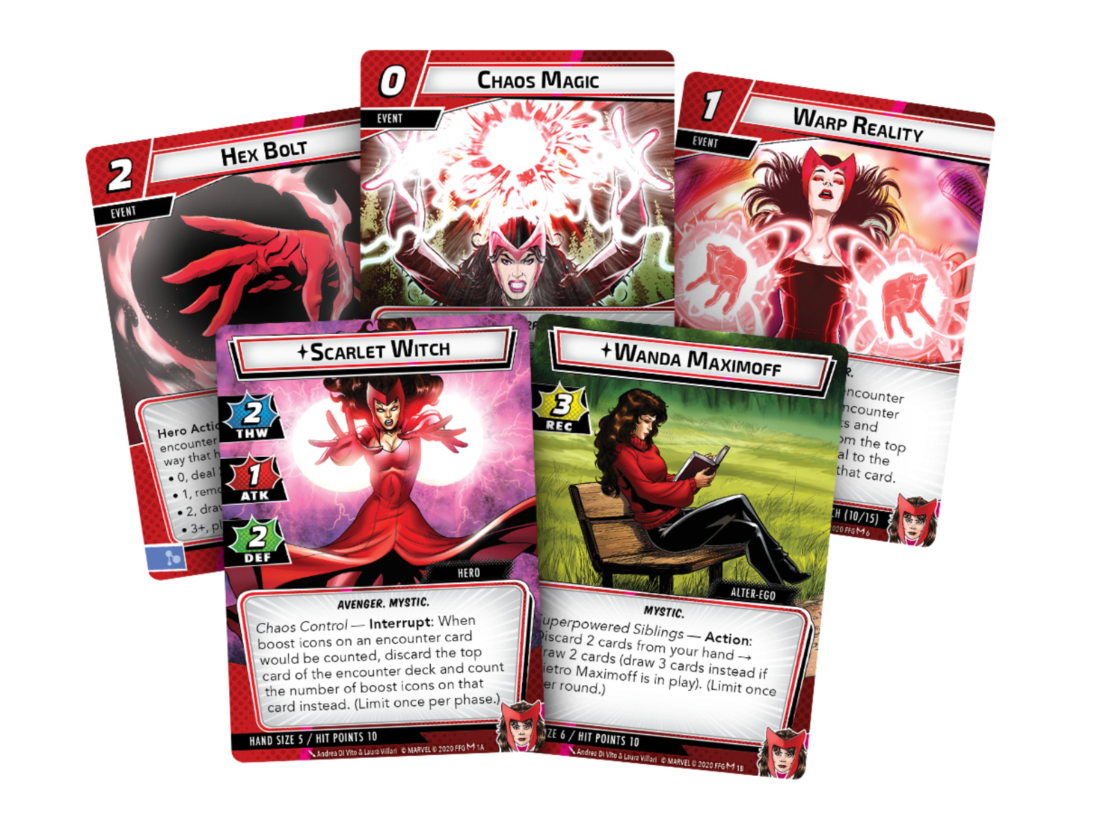 FOX -Marvel Champions: The Card Game - Scarlet Witch Hero Pack