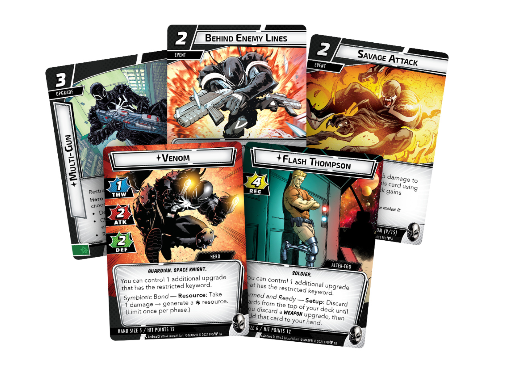 FOX -Marvel Champions: The Card Game - Venom Hero Pack