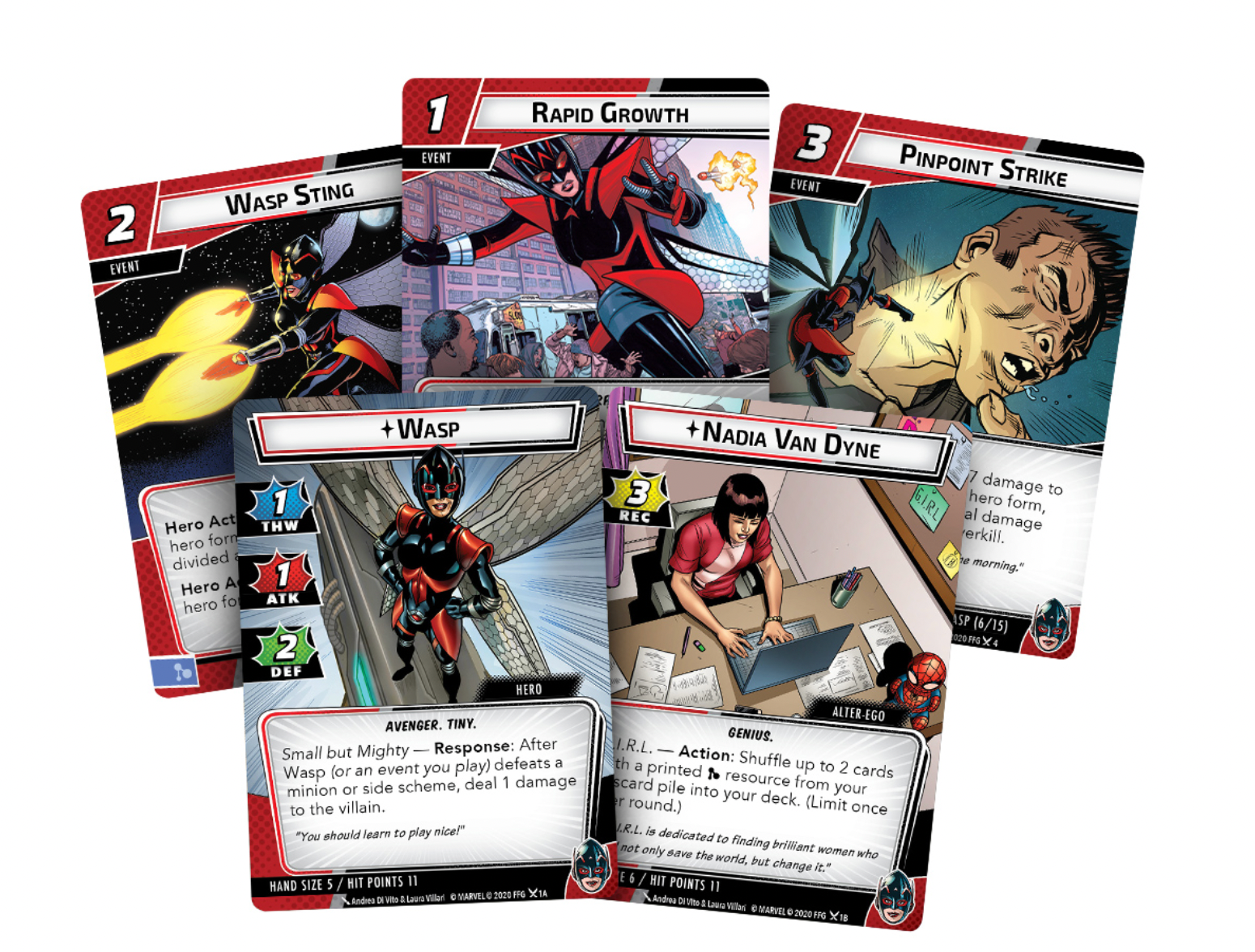 FOX -Marvel Champions: The Card Game - Wasp Hero Pack
