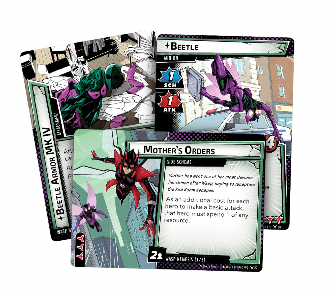 FOX -Marvel Champions: The Card Game - Wasp Hero Pack