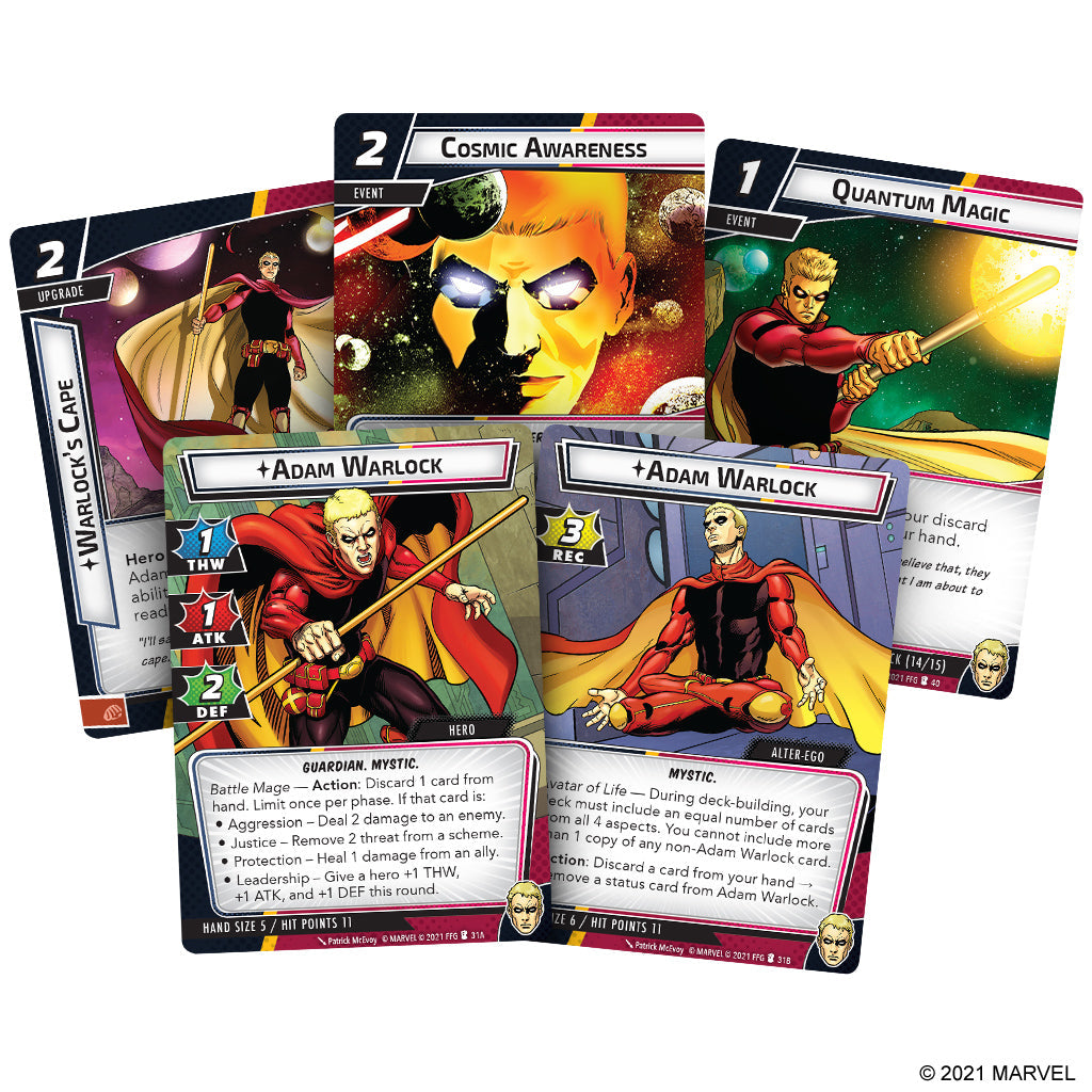 FOX -Marvel Champions: The Card Game - The Mad Titan's Shadow Expansion