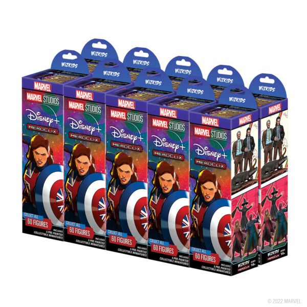 FOX -Marvel HeroClix: Marvel Studios Disney Plus Booster Brick (Ding & Dent)