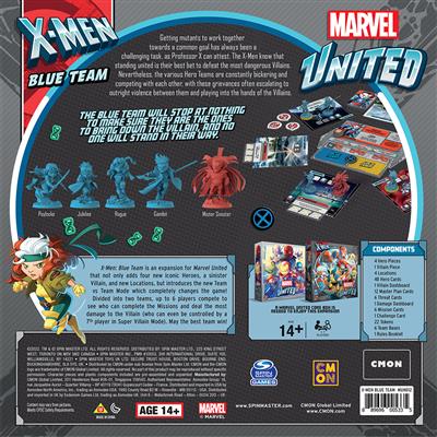 FOX -Marvel United X-Men: Blue Team Expansion