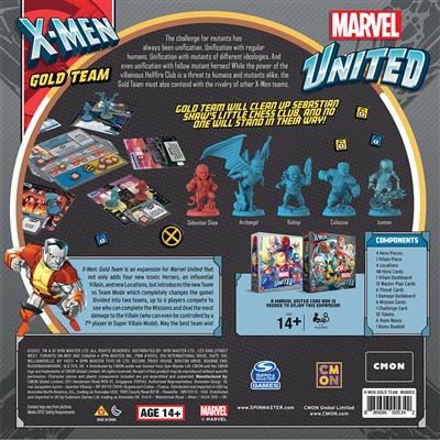 FOX -Marvel United X-Men: Gold Team Expansion