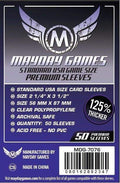 FOX -Mayday Games Premium Standard USA Card Sleeves 56mm x 87mm Purple (50) MDG7076