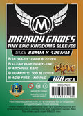 FOX -Mayday Games Card Tiny Epic Sleeves 88mm x 125mm (100) MDG7129