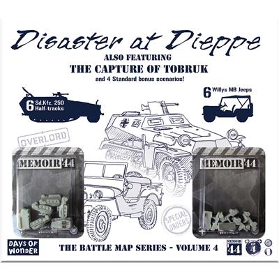 FOX -Memoir '44: Disaster at Dieppe Battle Map