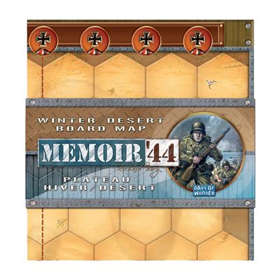 FOX -Memoir '44: Winter-Desert Board Map