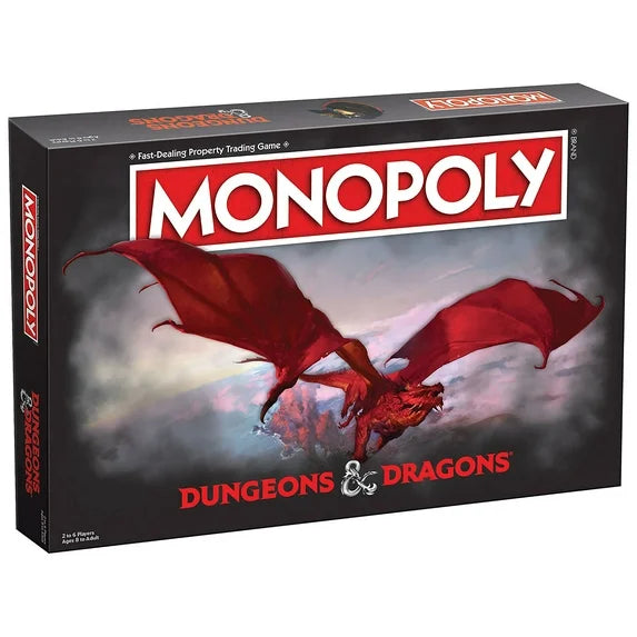 FOX -Monopoly: Dungeons and Dragons Edition (Ding & Dent) [Severe Damage]