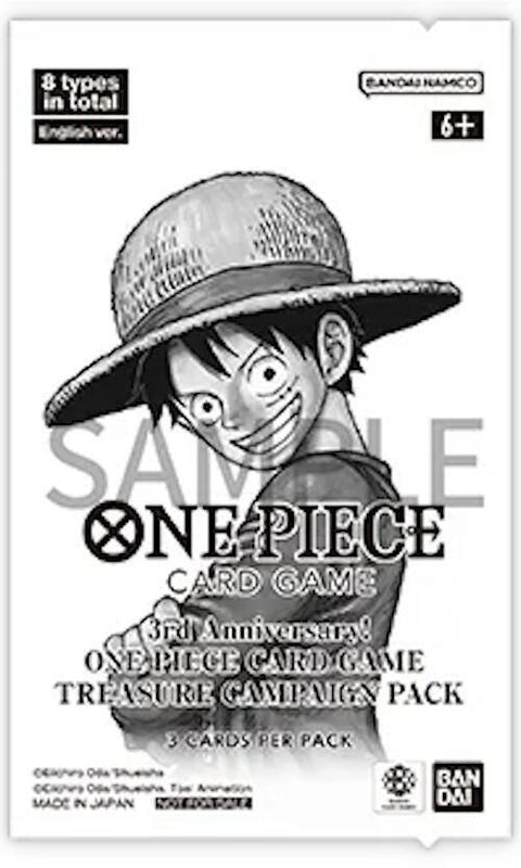 One Piece: 3rd Anniversary Treasure Campaign Pack