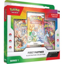 FOX -Pokemon: First Partner Illustration Collection, Series 1 (Sealed Case, 6 Box)