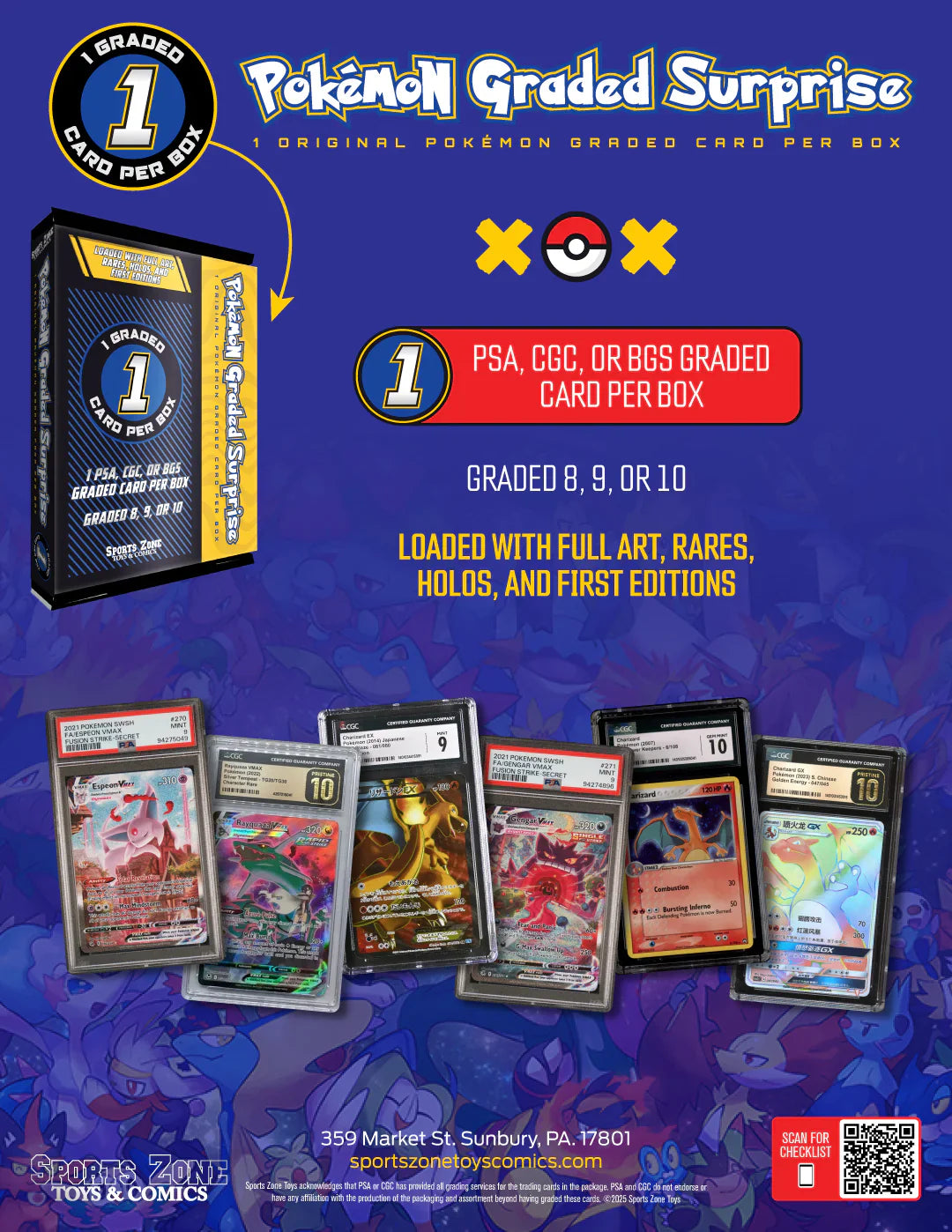 FOX -Pokemon: Graded Surprise Box