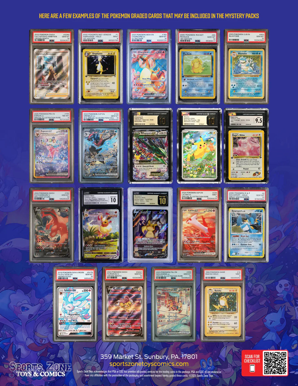 FOX -Pokemon: Graded Surprise Box